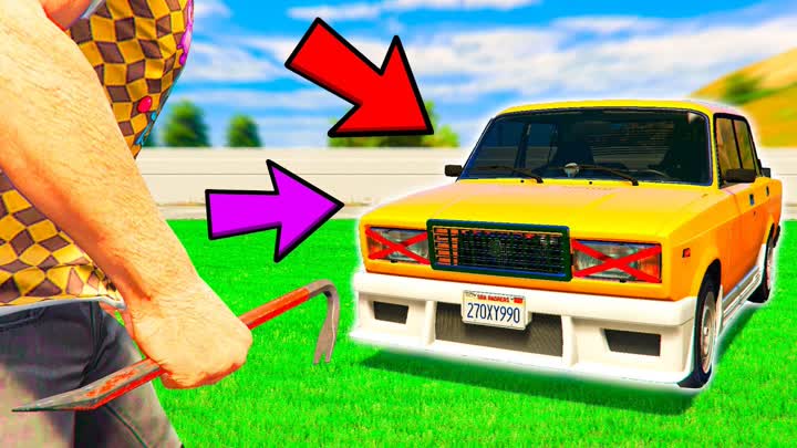 УКРАЛ НОВУЮ СЕКРЕТНУЮ РАЗРАБОТКУ РУССКИЙ СУПЕРКАР ЛАДА ! - НОВАЯ БИТВА ВОРОВ В GTA 5 ONLINE