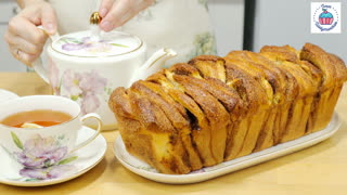 Волшебная булочка "Гармошка" с корицей: не только очень вкусно, но ещё и интересно!